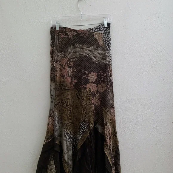 Roberto Cavalli patchwork maxi skirt - Picture 2 of 3